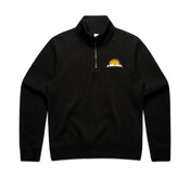 Half Zip Logo Jumper - women's style