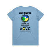 Women's supporter short sleeve T-shirt