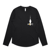 Customisable - Womens Curve Longsleeve Tee